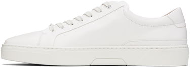 Tenisice i cipele BOSS Gary Leather Low-Top Bijela | 50536841, 2