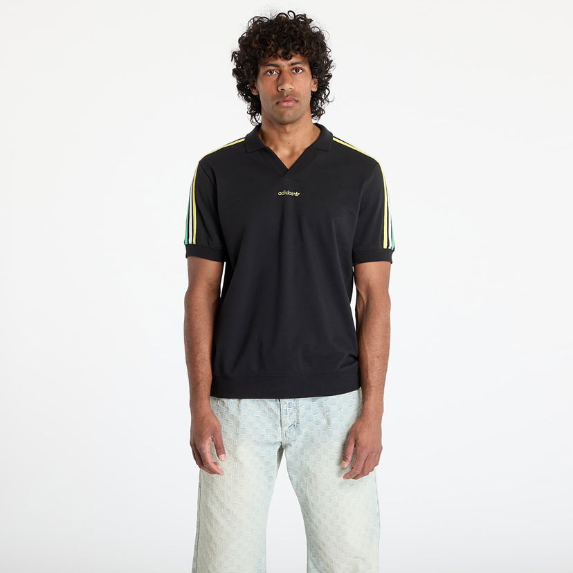 Polo majica adidas Originals Polo T-Shirt Crna | JD0809