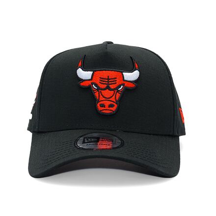 Kapa New Era Chicago Bulls NBA Side Patch 9FORTY A-Frame Adjustable Hat Crna | 60595220, 1