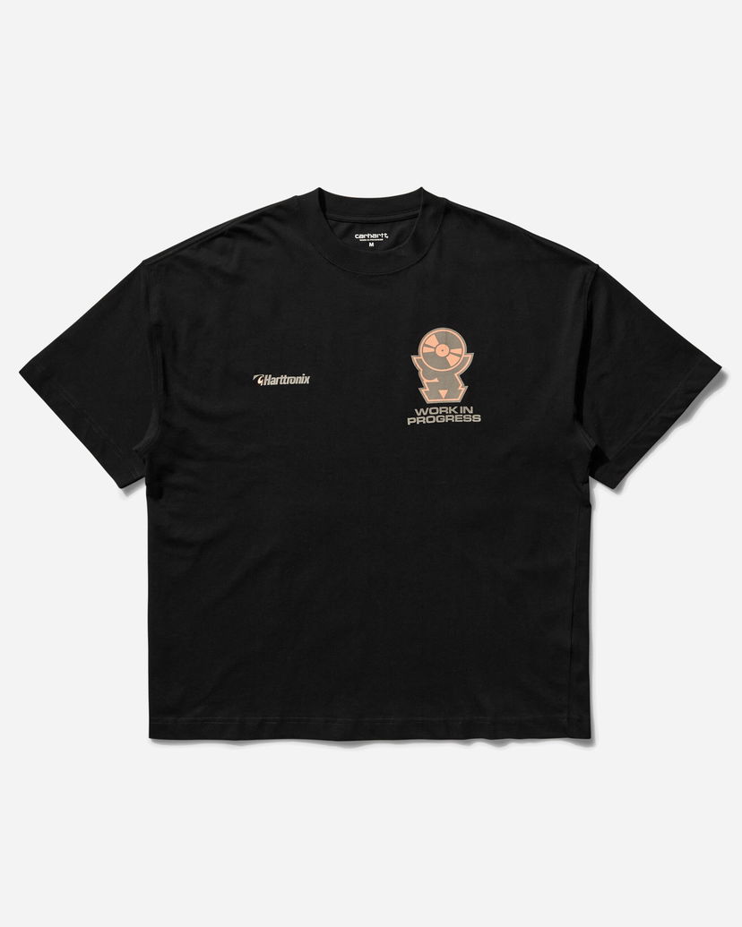 Majica kratkih rukava Carhartt WIP Harttronix Black T-Shirt Crna | I034395 89XX