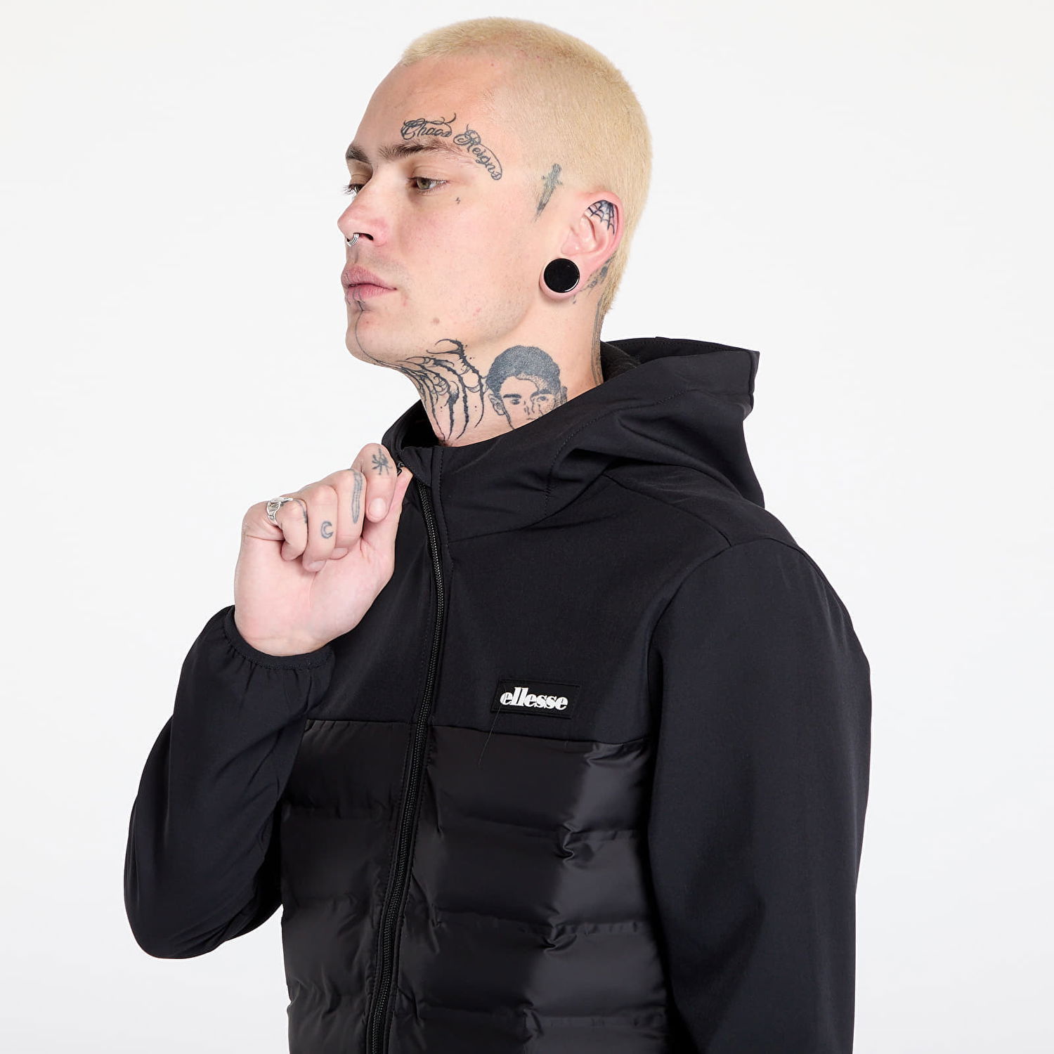 Jakna Ellesse Jacket Jellico Fz Jacket Black L Crna | SHX2106-7011, 1