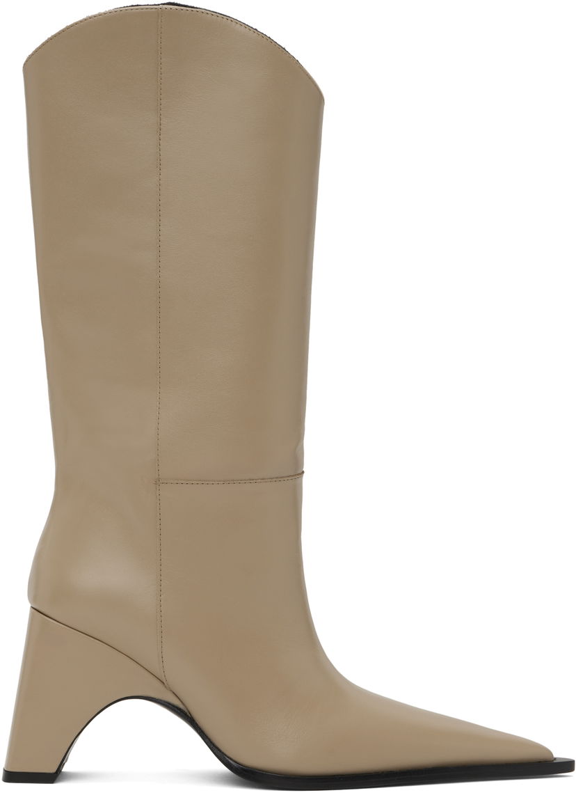 Odjeća Coperni Coperni Bridge Cowboy Boots Bež | COPSH16F6012