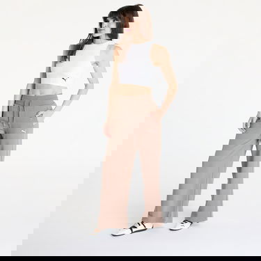 Hlače Puma Puma Wardrobe Essentials Relaxed Wide Leg Sweatpants Smeđa | 62975493, 3