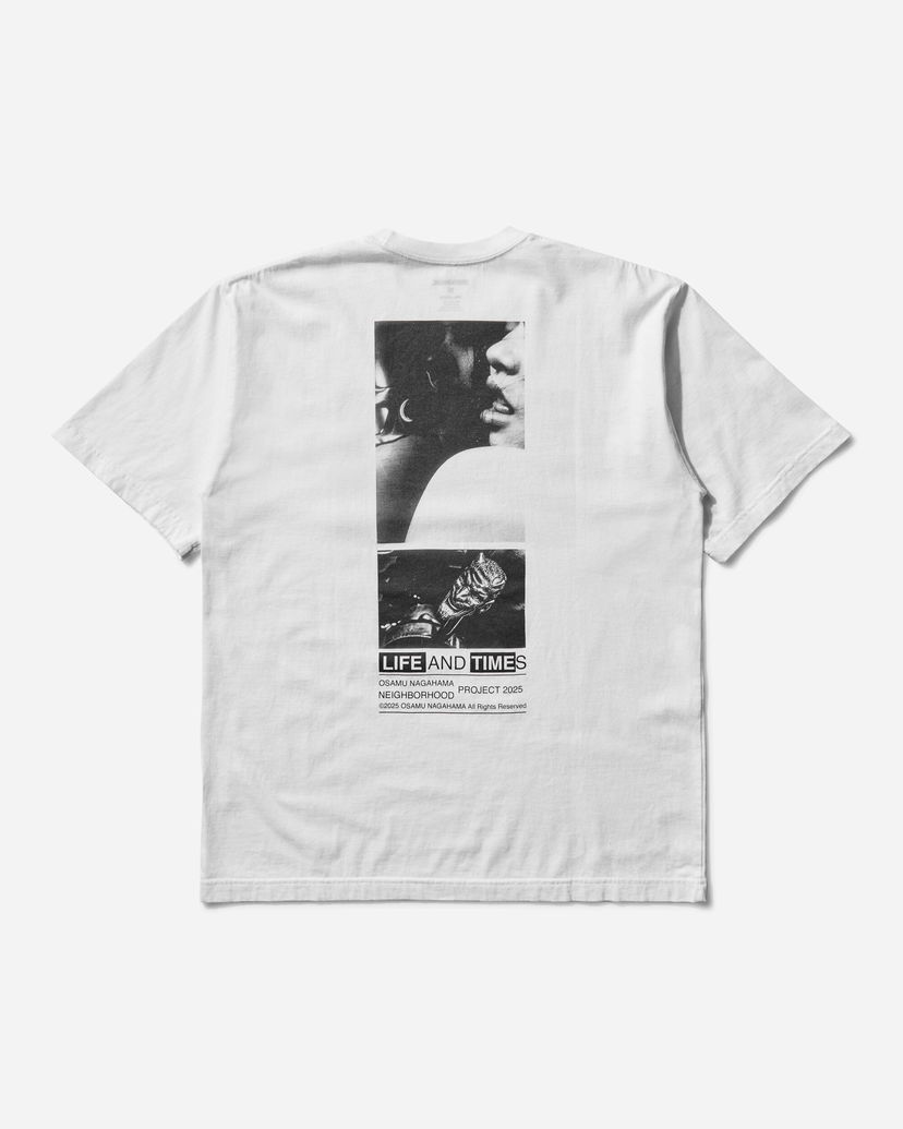 Majica kratkih rukava Neighborhood Osamu Nagahama SS-2 T-Shirt Bijela | 251PCNON-ST02 WH