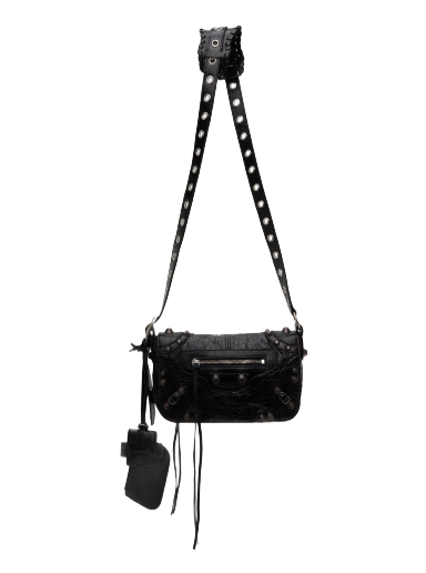 Torba za rame Balenciaga XS 'Le Cagole' Bag Crna | 719082 210KR