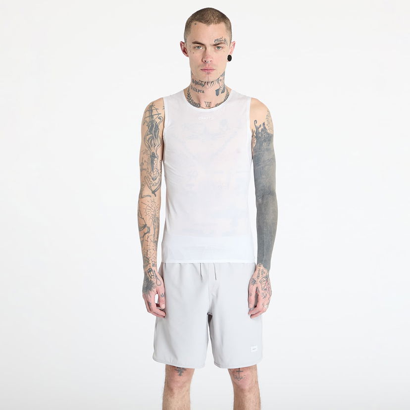 Majica bez rukava Craft Craft Pro Dry Nanoweight Tank Top Bijela | 1908850-900000