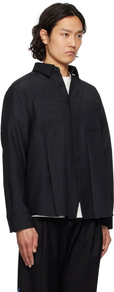 Košulja ADER ERROR ADER error Product. 53 Textured Shirt Crna | BO01SSSH0101BK, 1
