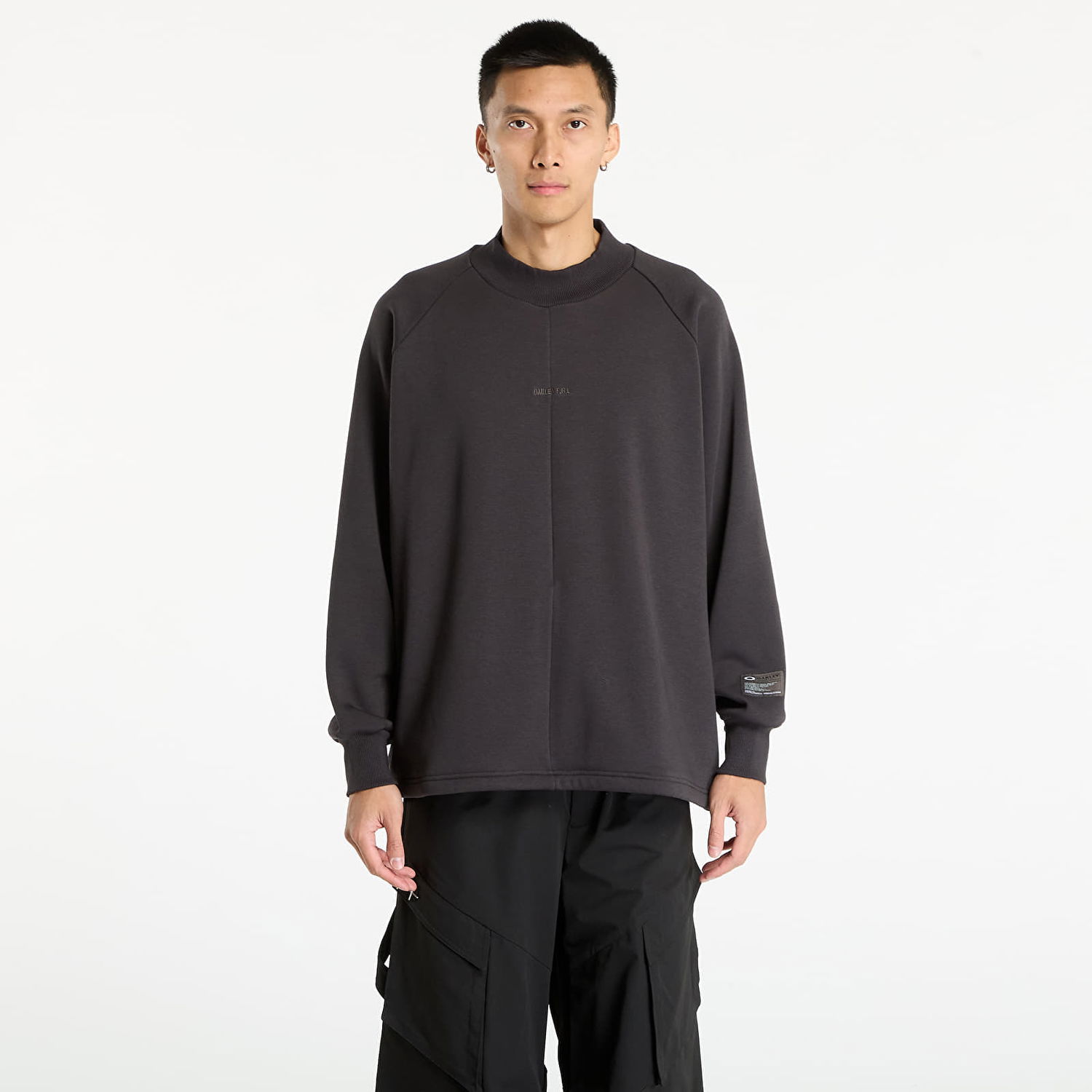 Dukserice OAKLEY Oakley Slick Fleece Crew Sweatshirt Crna | FOA408127-01N, 0