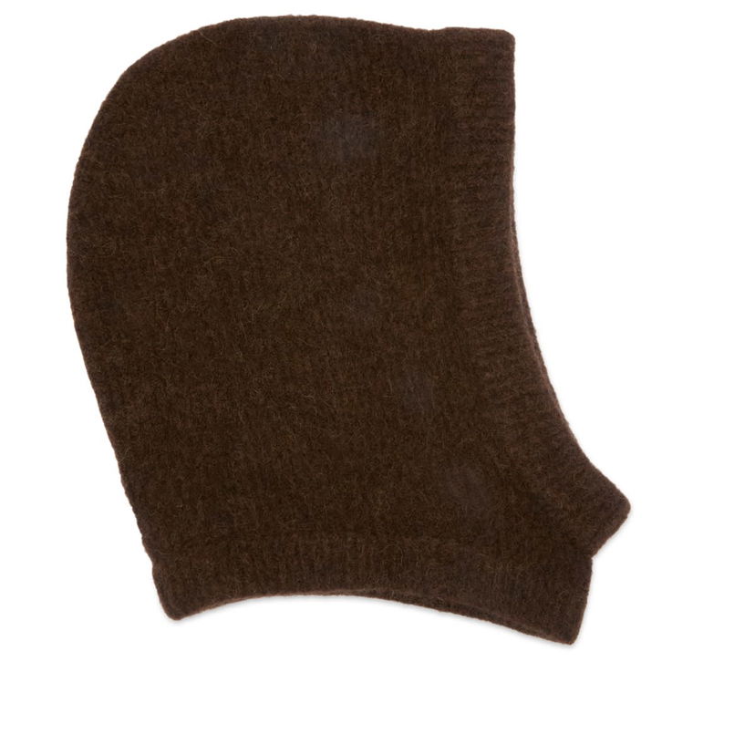 Kapica Rick Owens Rick Owens Knit Hood Smeđa | RU02E1481-KWP-04