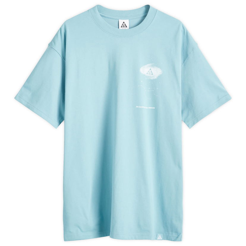 Majica kratkih rukava Nike ACG OC Galaxy T-Shirt in Denim Turqoise, Size Large | END. Clothing Plava | FZ5275-464