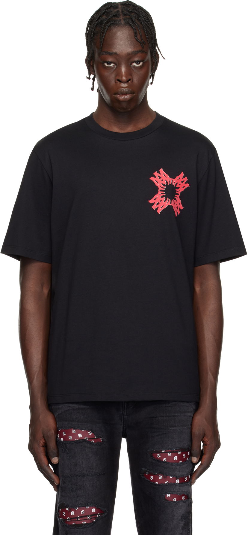 Majica kratkih rukava AMIRI Quad Graphic T-Shirt Crna | AMJYTE1132