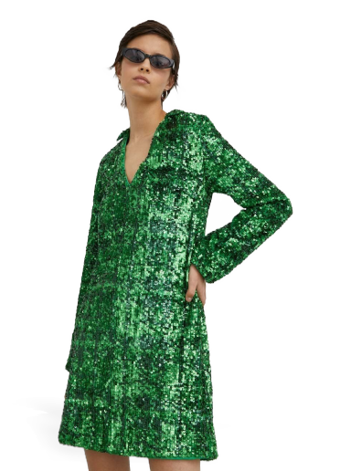 Haljina Samsoe Samsoe Felicia Dress Zelena | F22400087