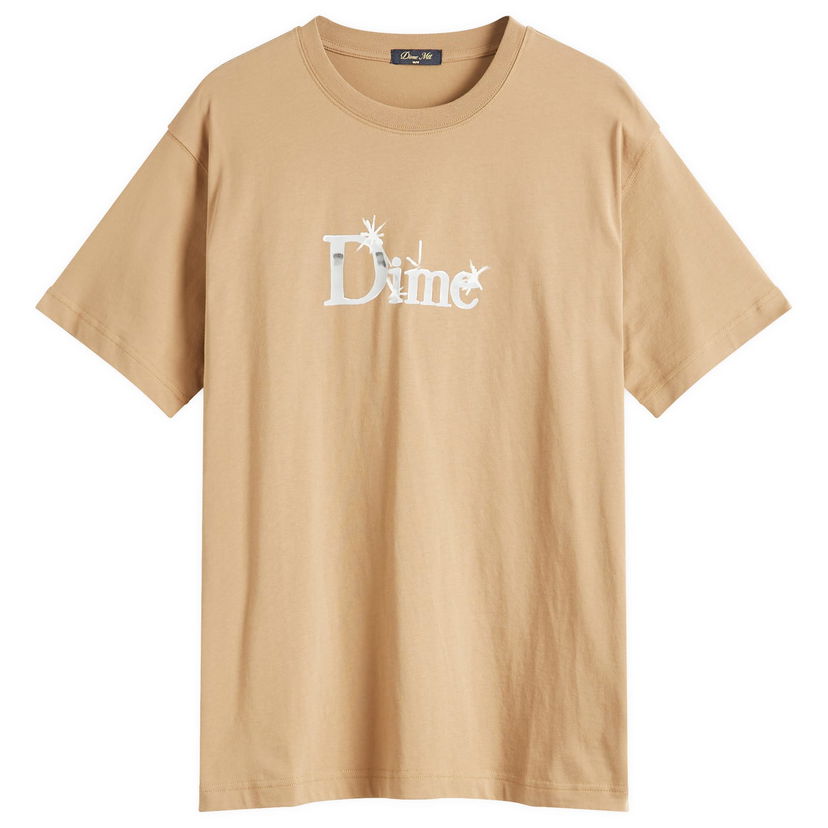 Majica kratkih rukava Dime Dime Classic Shiny T-Shirt, Size Large Bež | DIME2SP2549SEP