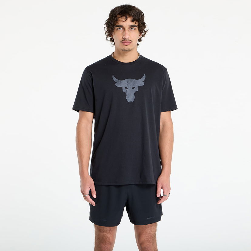 Majica kratkih rukava Under Armour Project Rock Brahma Bull Short Sleeve Tee Crna | 1383191-005