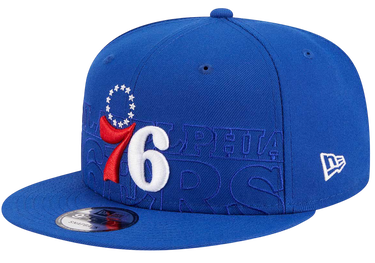 Kapa New Era New Era Philadelphia 76ers Draft 9Fifty Snapback Cap Plava | 60360913-60360913, 0