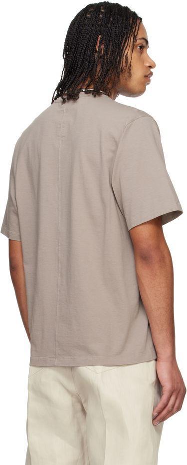 Majica kratkih rukava Rick Owens Rick Owens Hollywood Brad T-Shirt Smeđa | RU01E5232 JA, 2