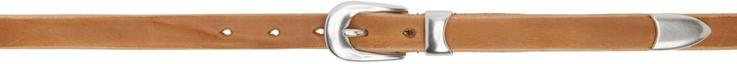 Pojasevi OUR LEGACY Our Legacy 2 CM Leather Belt Smeđa | A2258CDD