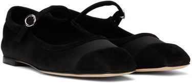 Odjeća Aeyde Aeyde Uma Satin Toe-Cap Ballerina Flats Crna | A11-FL-RKLS08FL169-SS25-800-067, 3