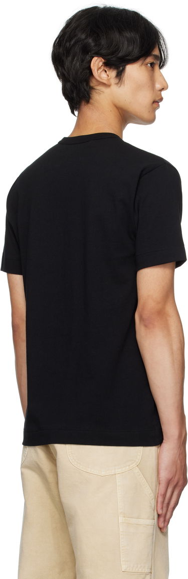 Majica kratkih rukava Comme des Garçons COMME des GARÇONS PLAY Heart Patch T-Shirt Crna | AZ-T216-051, 2