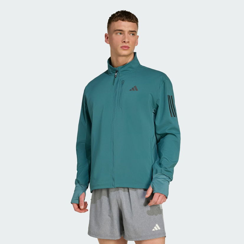Jakna adidas Performance Own The Run Winterized Jacket Zelena | JW9647