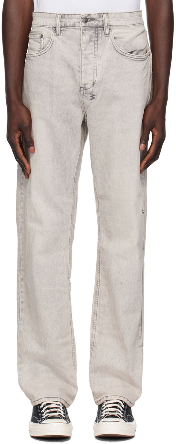 Jeans Ksubi Anti K Pluto Slim Jeans Siva | MPF24DJ017