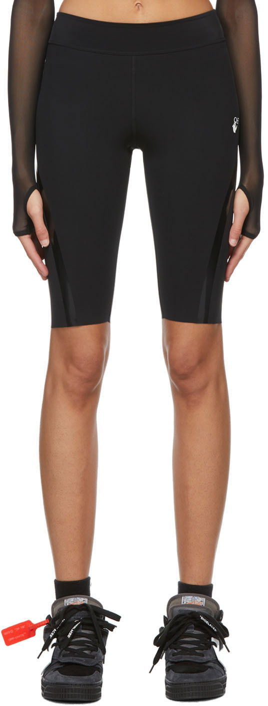 Kratke hlače Off-White Off-White Athleisure Cycling Shorts Crna | OWVH011E20JER0011001