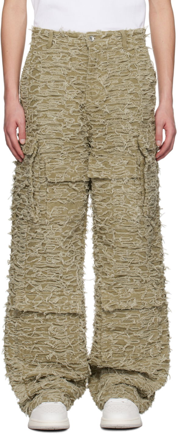 Cargo hlače Who Decides War Husk Trousers Zelena | 1120750022SS24