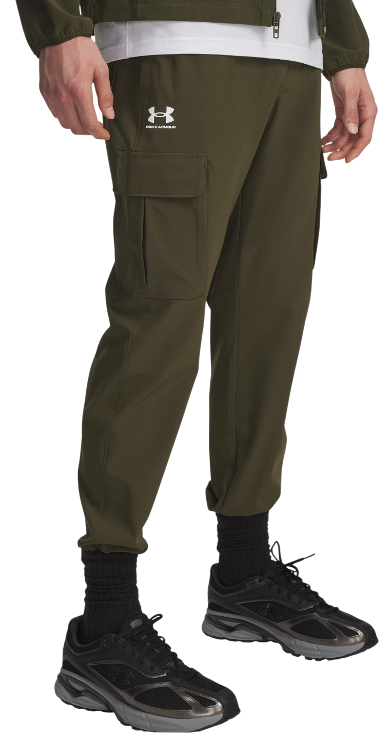 Cargo hlače Under Armour Under Armour UA Vibe Woven Cargo Pants Zelena | 1386558-308, 0