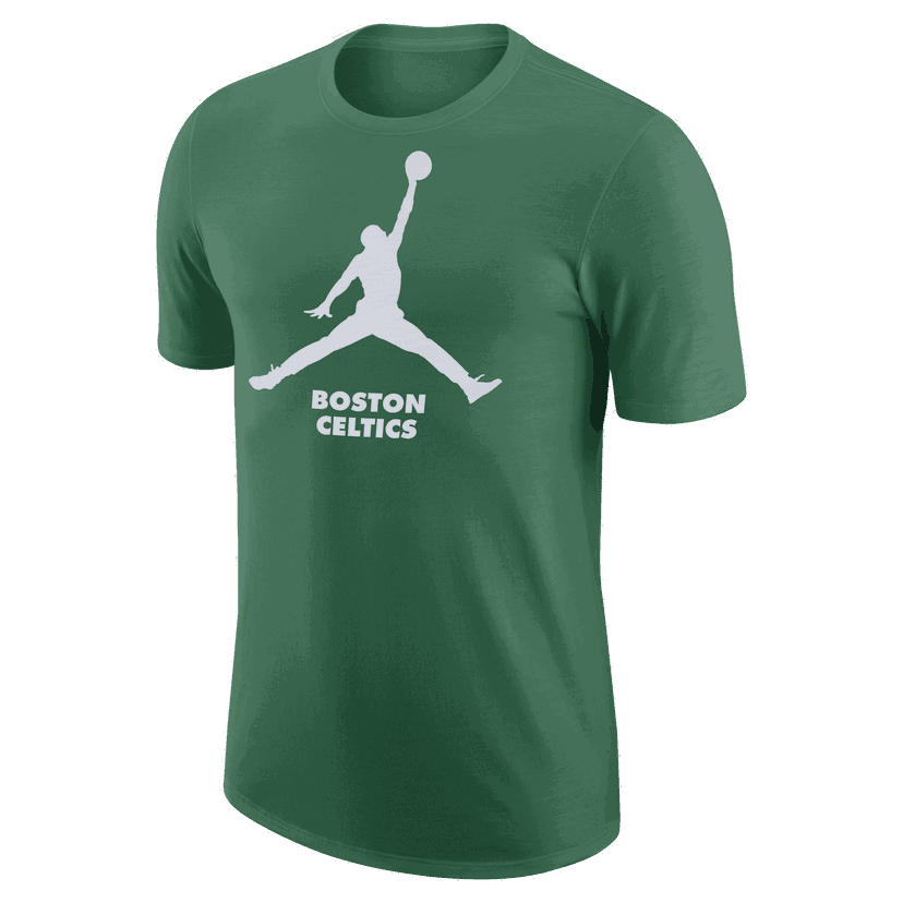Majica kratkih rukava Jordan Jordan Essential NBA Boston Celtics Zelena | FD1457-312