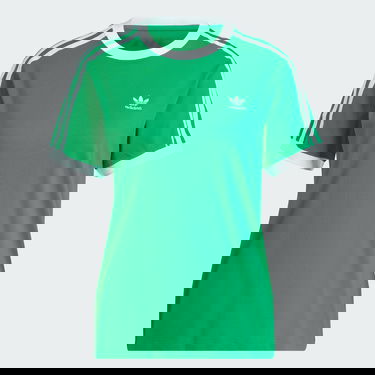 Majica kratkih rukava adidas Originals Adicolor Classics 3-Stripes Tee Zelena | IK4047, 4