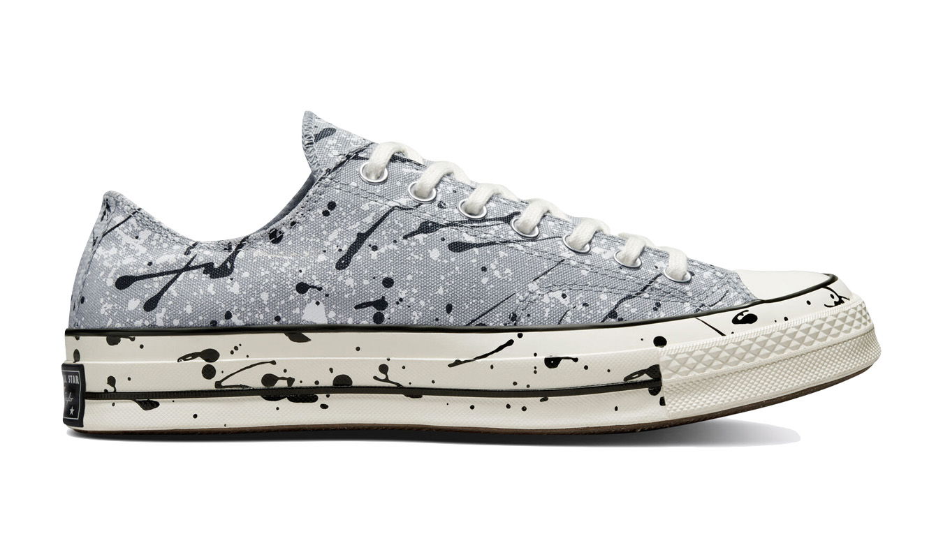 Tenisice i cipele Converse Chuck 70 Low "Archive Paint Splatter" Siva | A01172C, 1