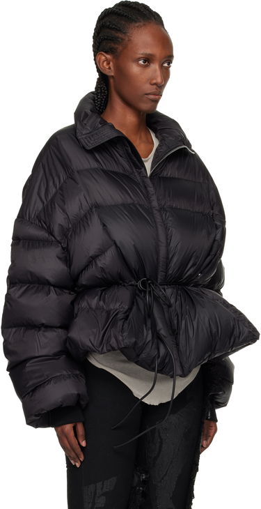 Pernata jakna Rick Owens Concordians Sail Down Puffer Jacket with Drawstring Waist Crna | RP02E4769 NPD1, 1