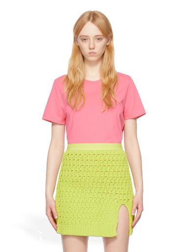 Majica kratkih rukava Bottega Veneta Cotton T-Shirt Ružičasta | 649060 VF1U0