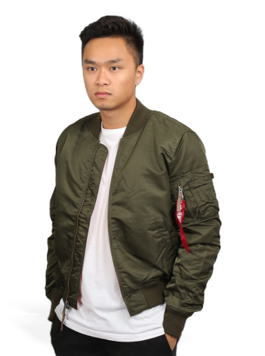 Bomber jakna Alpha Industries MA - 1 VF 59 Zelena | 191118 257