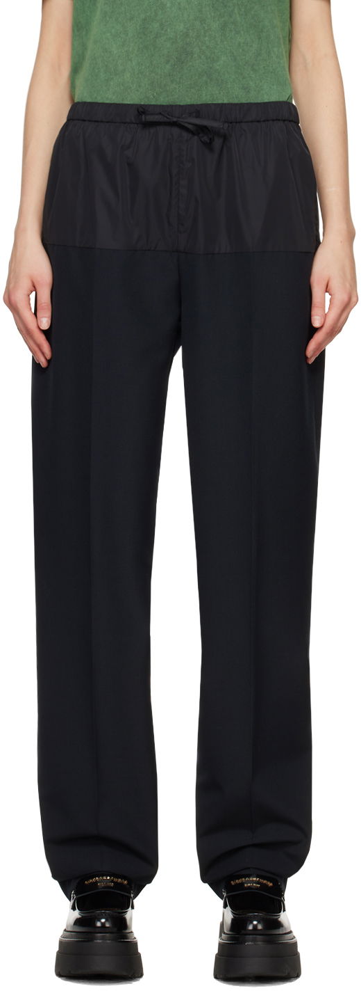 Hlače Alexander Wang Articulated Trousers Crna | 1WC1244680
