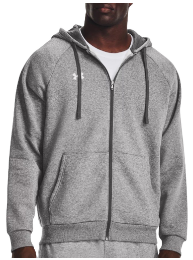Dukserice Under Armour Rival Fleece FZ Siva | 1379767-025