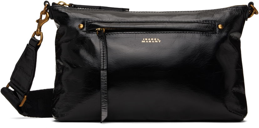 Torba za rame ISABEL MARANT Isabel Marant Nessah Shoulder Bag Crna | BF0006FA-A1C13M