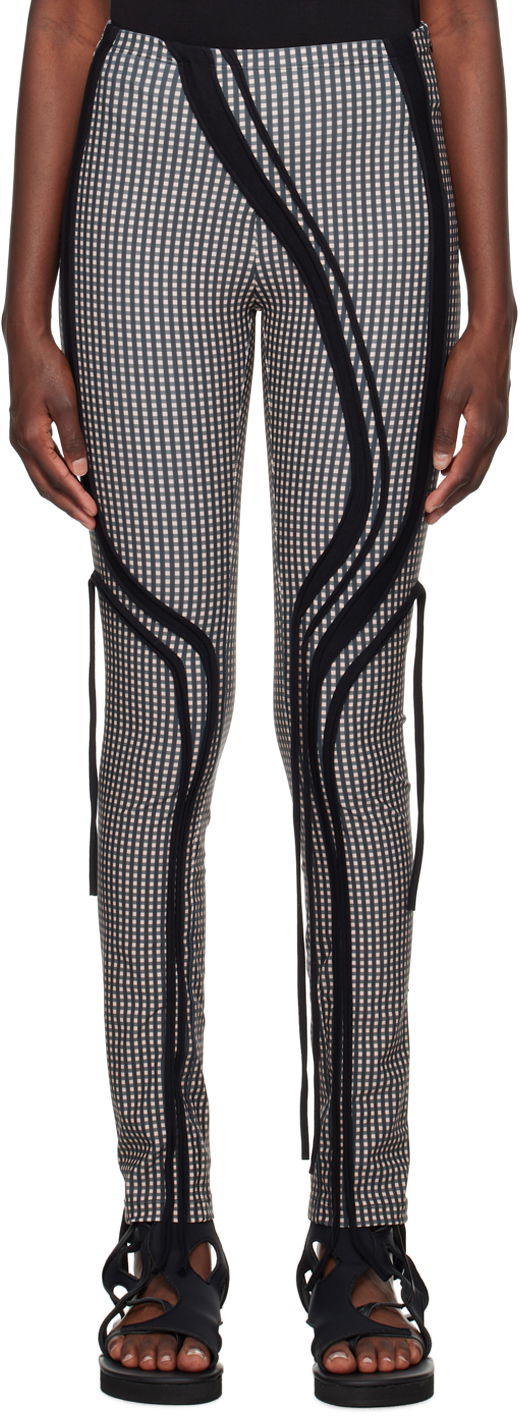 Tajice Ottolinger Ottolinger Strappy Leggings Crna | 501202