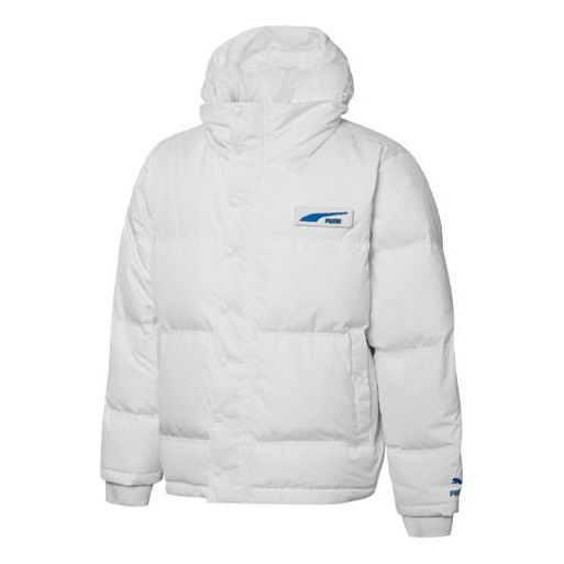 Pernata jakna Puma Padded Down Jacket Bijela | 534486-02