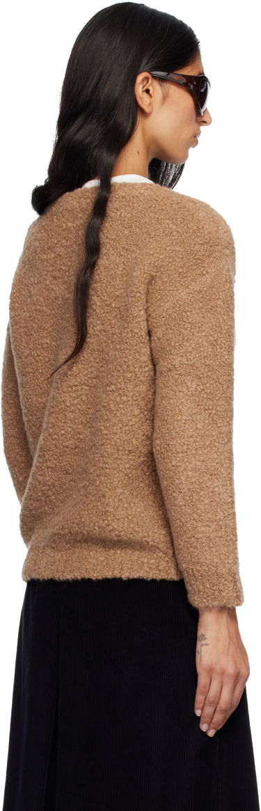 Džemper Max Mara Pantera Bouclé V-neck Sweater Smeđa | 2521366092600, 2