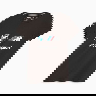 Majica kratkih rukava Puma BMW M Motorsport Essentials Logo T-Shirt Crna | 621376_01, 7