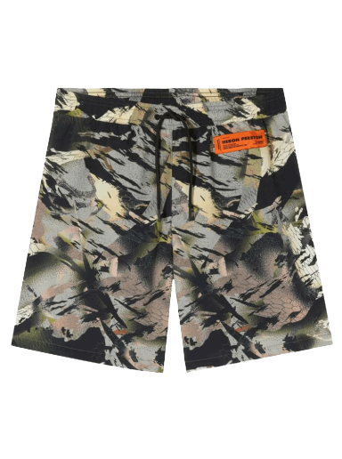 Kupaći kostimi HERON PRESTON Nylon Swimshorts Zelena | HMFA005S22FAB0015900