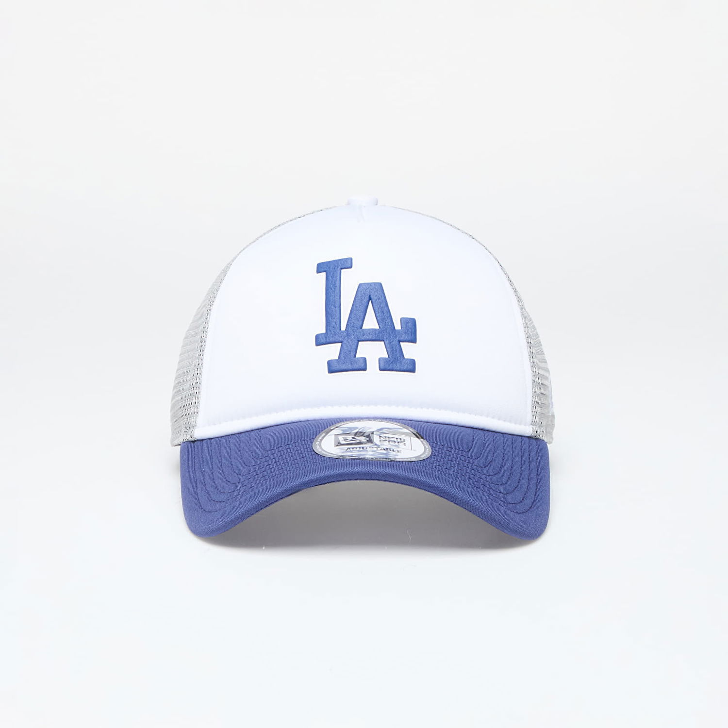 Kapa New Era Cap Los Angeles Dodgers 9FORTY Trucker Cap Dark Royal/ Gray Bijela | 60503524, 0