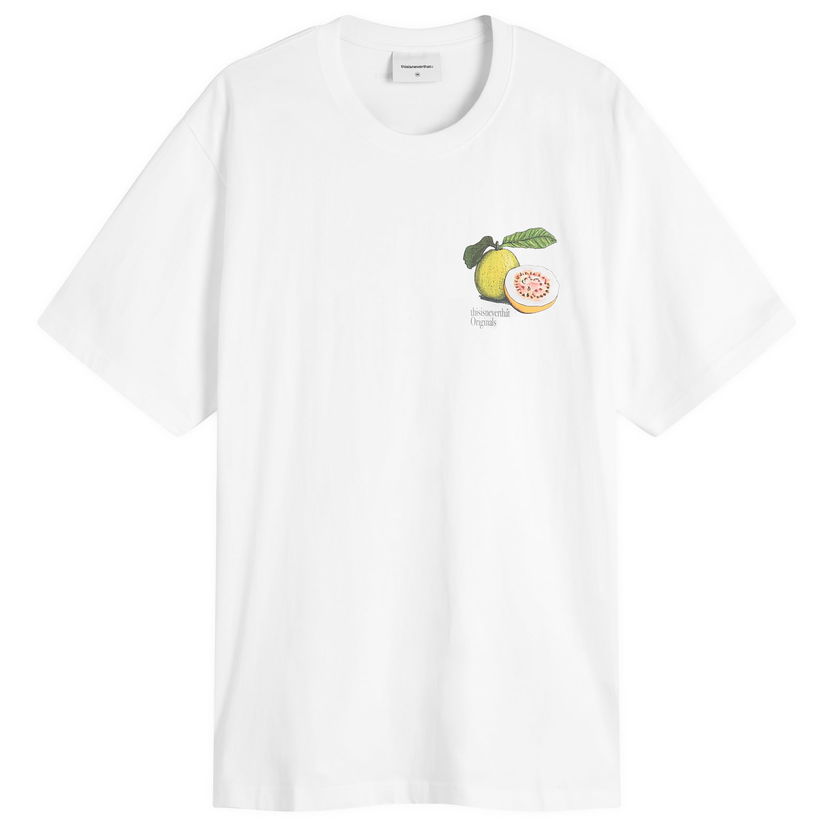 Majica kratkih rukava thisisneverthat thisisneverthat Guava Graphic T-Shirt, Size Large Bijela | TN253TTSST09-WHT