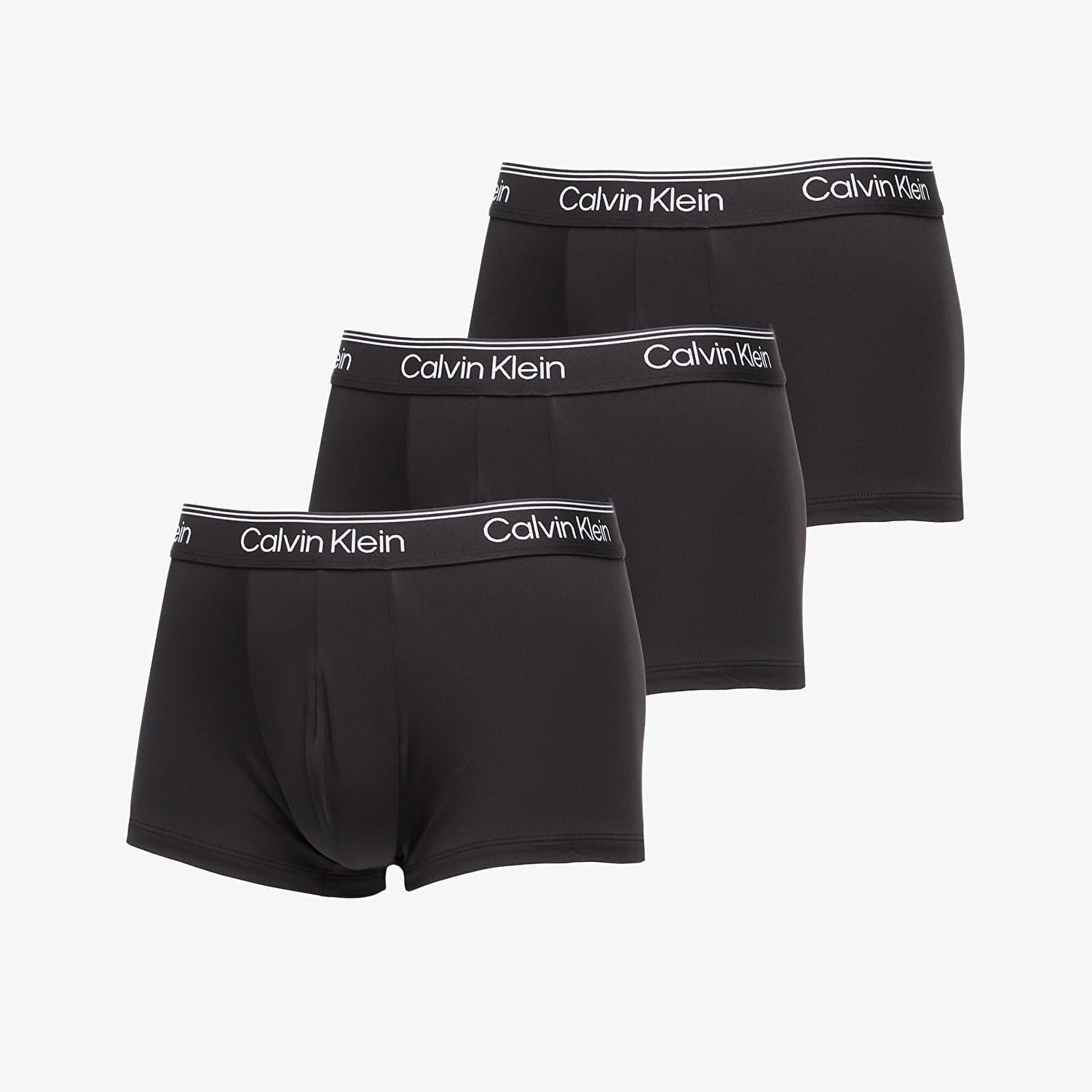 Bokserice CALVIN KLEIN Low Rise Trunk 3-Pack Black Crna | LV00NB4409 UB1, 0
