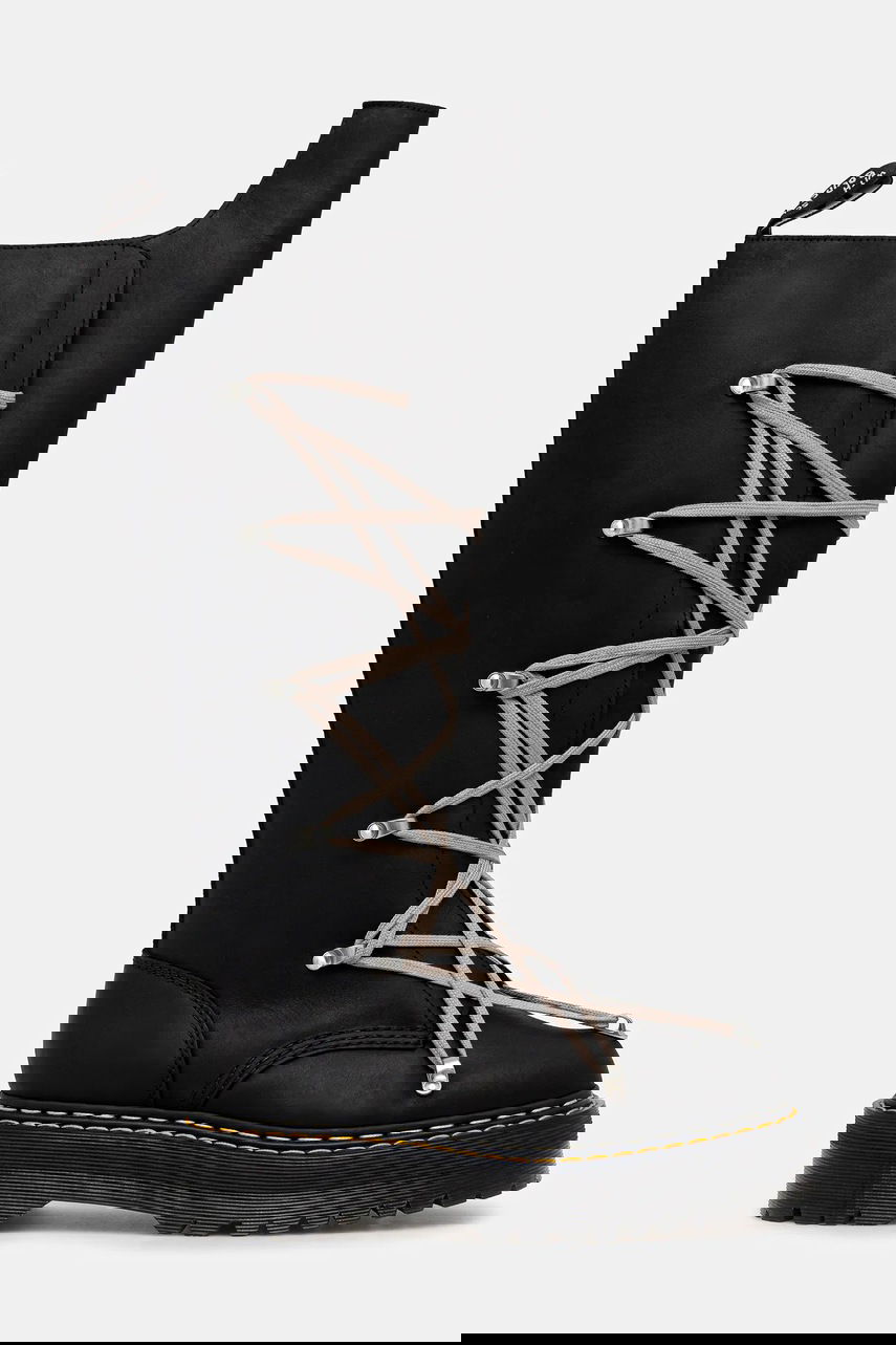 Tenisice i cipele Rick Owens Rick Owens DRKSHDW 1B60 Quad Sole Pentalace Platform Boot Crna | DW02E6811.0001, 1