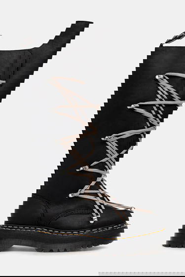 Tenisice i cipele Rick Owens Rick Owens DRKSHDW 1B60 Quad Sole Pentalace Platform Boot Crna | DW02E6811.0001, 1