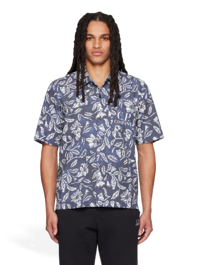 Košulja C.P. Company Floral Shirt Plava | 14CMSH283A-006532P
