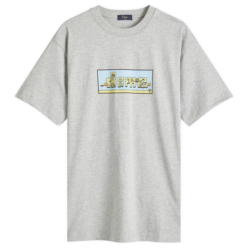 Majica kratkih rukava Dime World Heather T-Shirt Siva | DIMEHO2460GRY