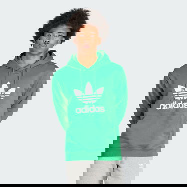 Dukserice adidas Originals Adicolor Classics Trefoil Zelena | IM9403, 1